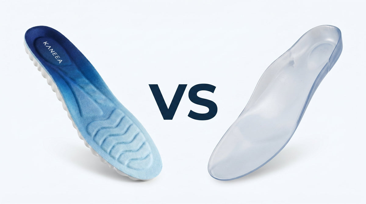 KANEEA insoles versus custom orthotic — OTC versus prescription foot support compared