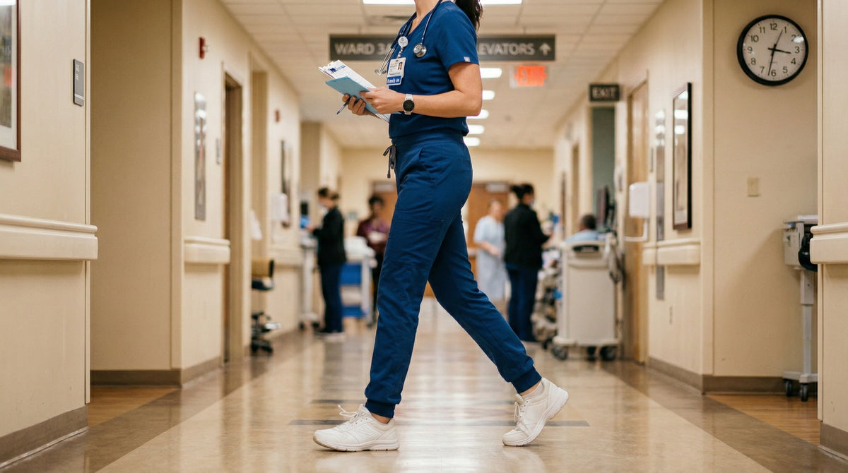 KANEEA memory foam insoles in nurse's white shoes — survive 12-hour shifts without foot pain 2026