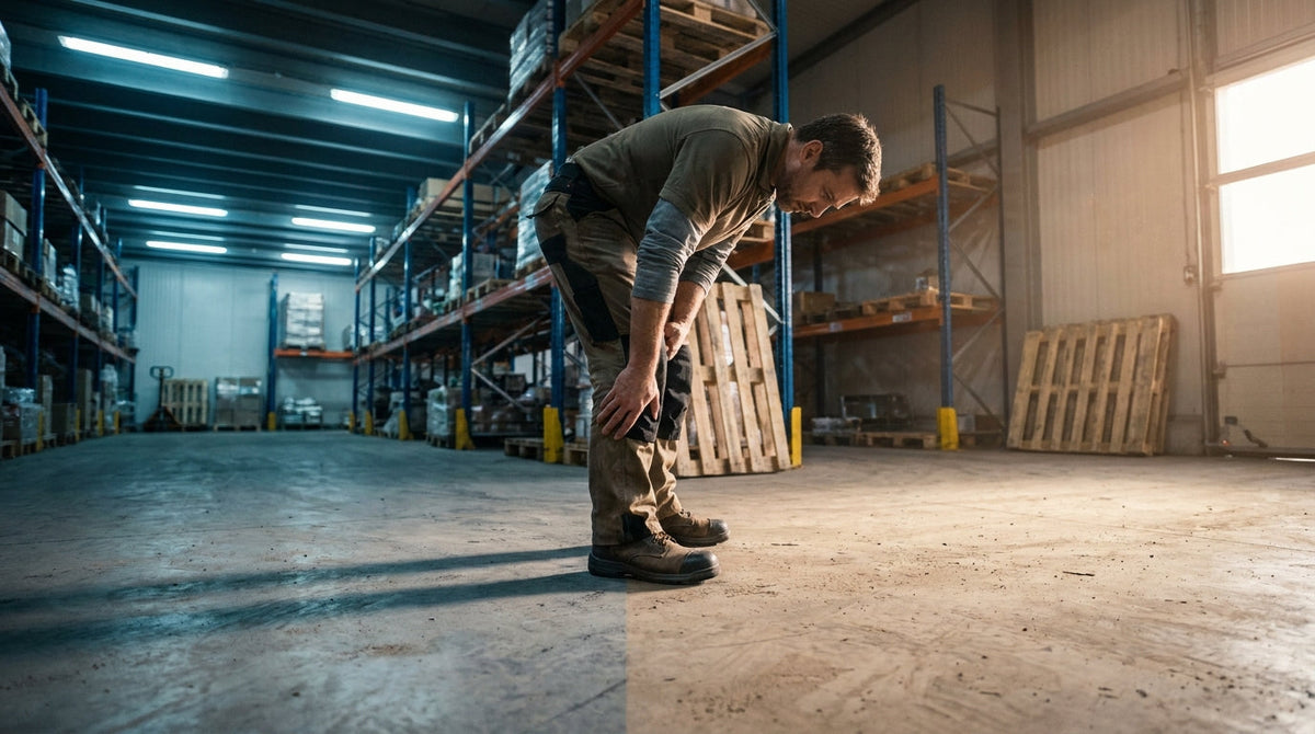 KANEEA thick cushioning insoles for concrete floors — shock absorption and arch support for hard surfaces
