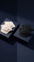 KANEEA heel grip pads in beige and black – anti-slip shoe inserts for all shoe types