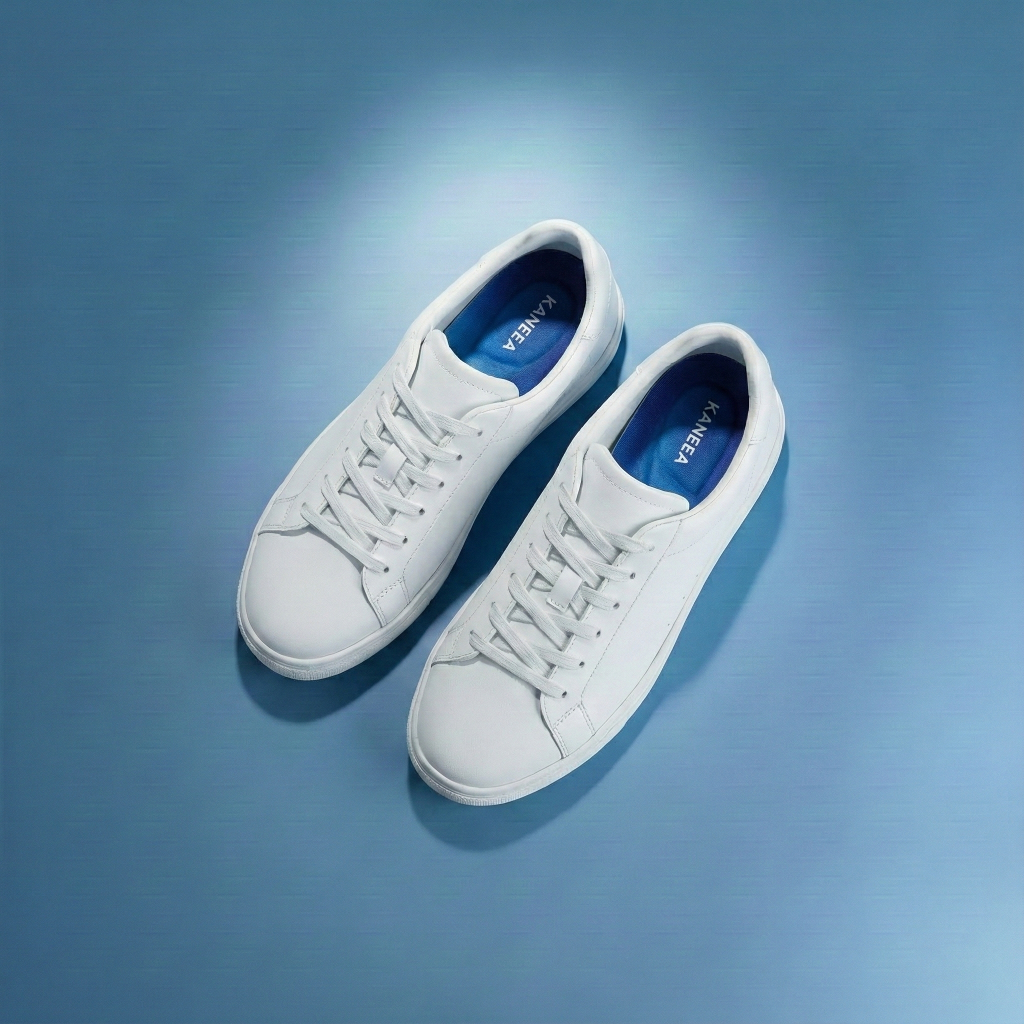 KANEEA insole size chart EU 35-36 to EU 45-46 with cm measurements